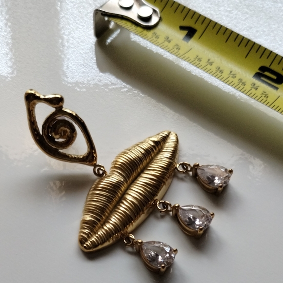 Vintage Style, drop earrings. - Picture 2 of 5